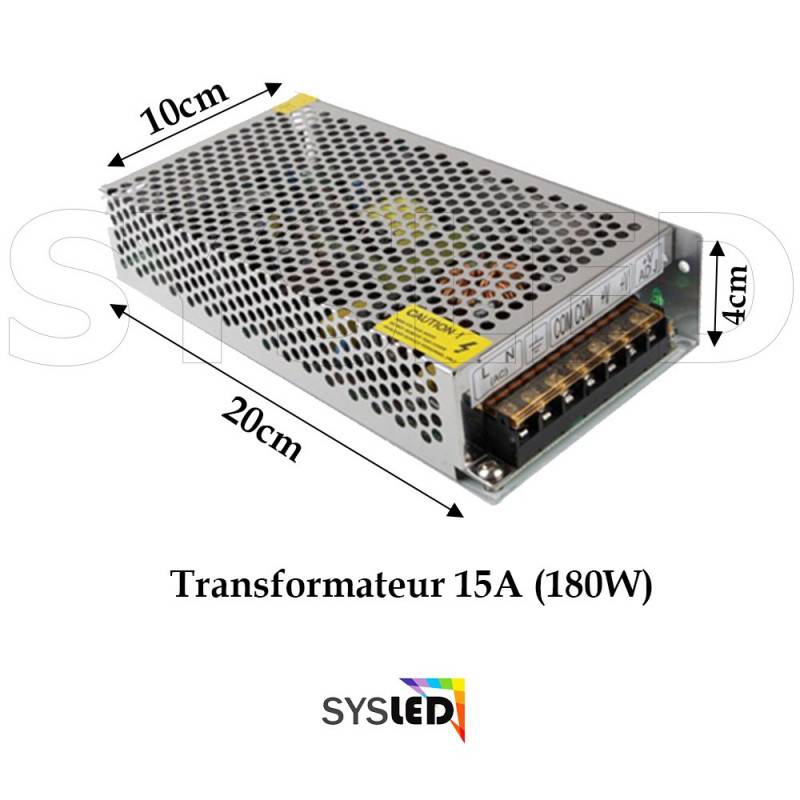 Transformateur 12v 15A - sans cable