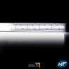 NOUVEAU Kit Ruban LED 3014/244 blanc froid 30w mètre alimentation 15A et profilé