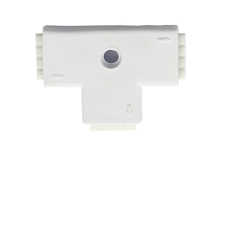 Connecteur de pression 90º T pour ruban LED monochromatique / RGB