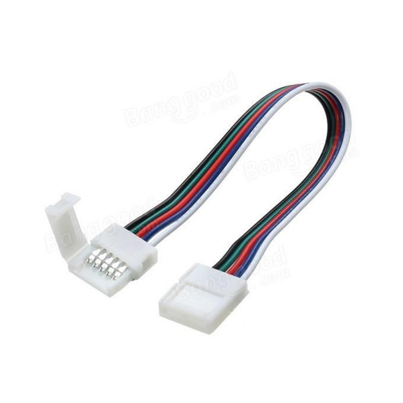 867/2# connecteur ruban LED RGB sans soudure ruban/fil/contrôleur -- 2pcs