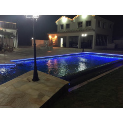 Ruban LED 24V RGB pour piscine ou bassin en 25 Mètres