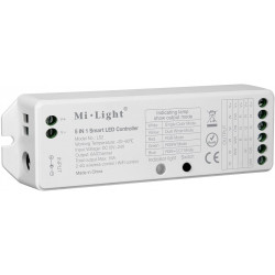 Contrôleur Alexa  google home de bande LED smart 5 en 1, contrôler par smartphone, pour RGB, RGBW et RGB + CCT, DC12V / 24V