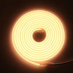 Ruban LED COB 220V Blanc chaud de 25 mètres IP67