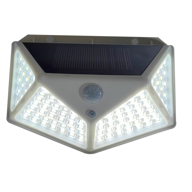 Lampe Solaire Extérieure LED, FLUX'S, Eclairage Solaire Extérieure Avec  Détecteur De Mouvement, Étanche Sans Fil, 3 Modes Intelligents, Lumiere  Solaire Pour Le Jardin Uo Le Garage - 2 Pack - Luminaires extérieur 