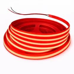 Ruban Led Cob 12v De 480 Led Au Mètre Rouge De 5 Mètres En Ip20 Alimentation Inclus