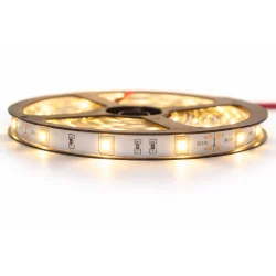 Kit Ruban Professionnel 5050 - 30 Leds/m - 5 Mètres Blanc Chaud En Ip20 5 Mètres Alimentation Non-inclus