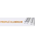Profilé LED aluminium pas cher - capuchon - attache