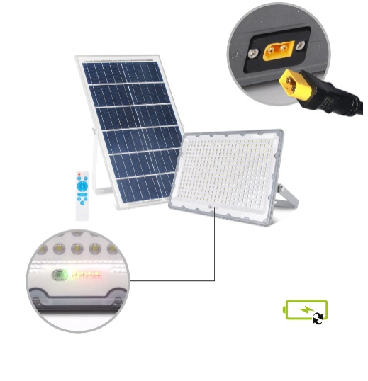 projecteur solaire pour camping