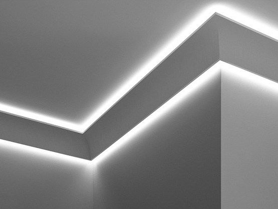 Profilé de corniche pour éclairage indirect ruban LED - ®